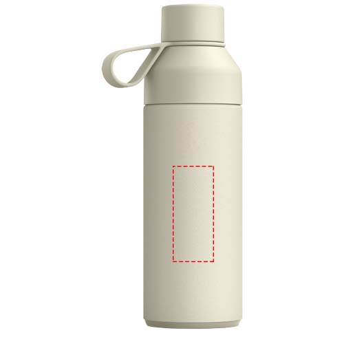 Ocean Bottle 500 ml 3-i-1-presentförpackning: Back · Padprint