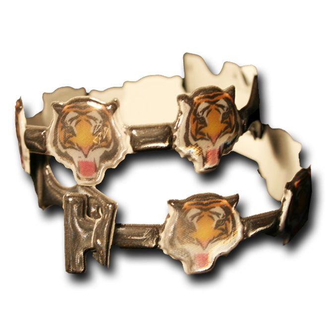 Reflective wristband – Tiger: Full product surface (size to confirm)