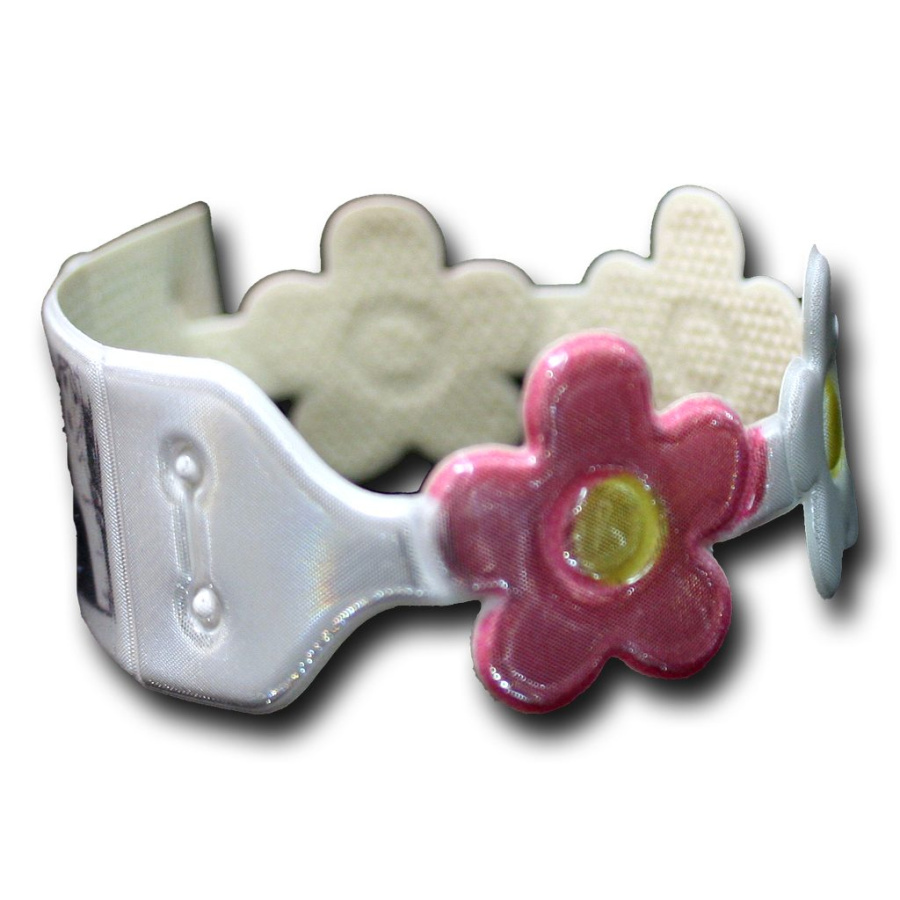 Reflektierendes Armband – Flowers 4: Full product surface (size to confirm)