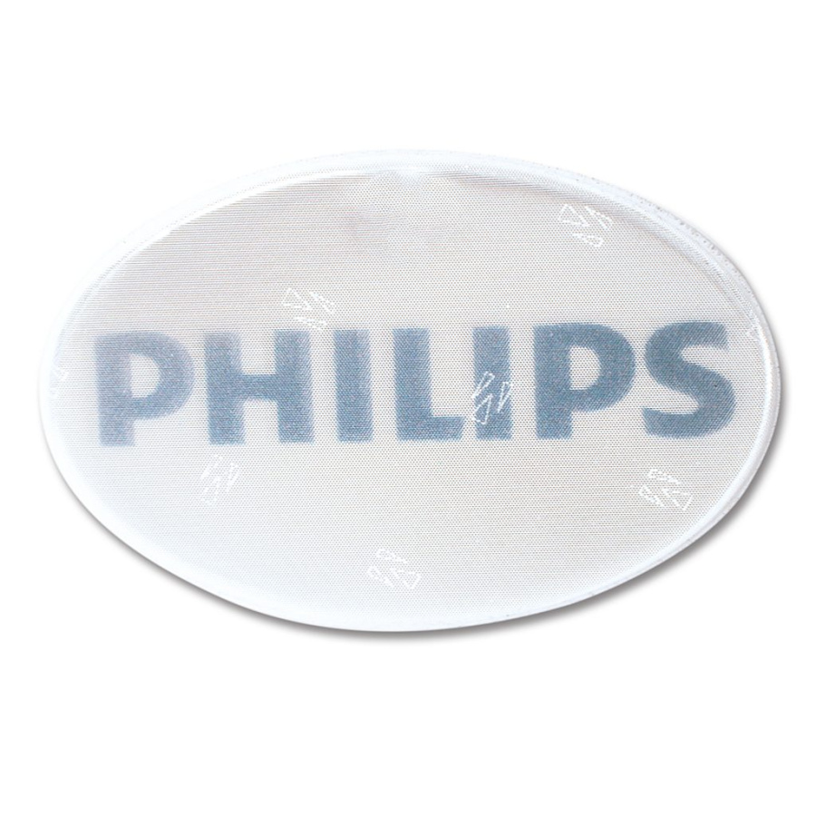 Heijastintarra – Oval: Full product surface (size to confirm)
