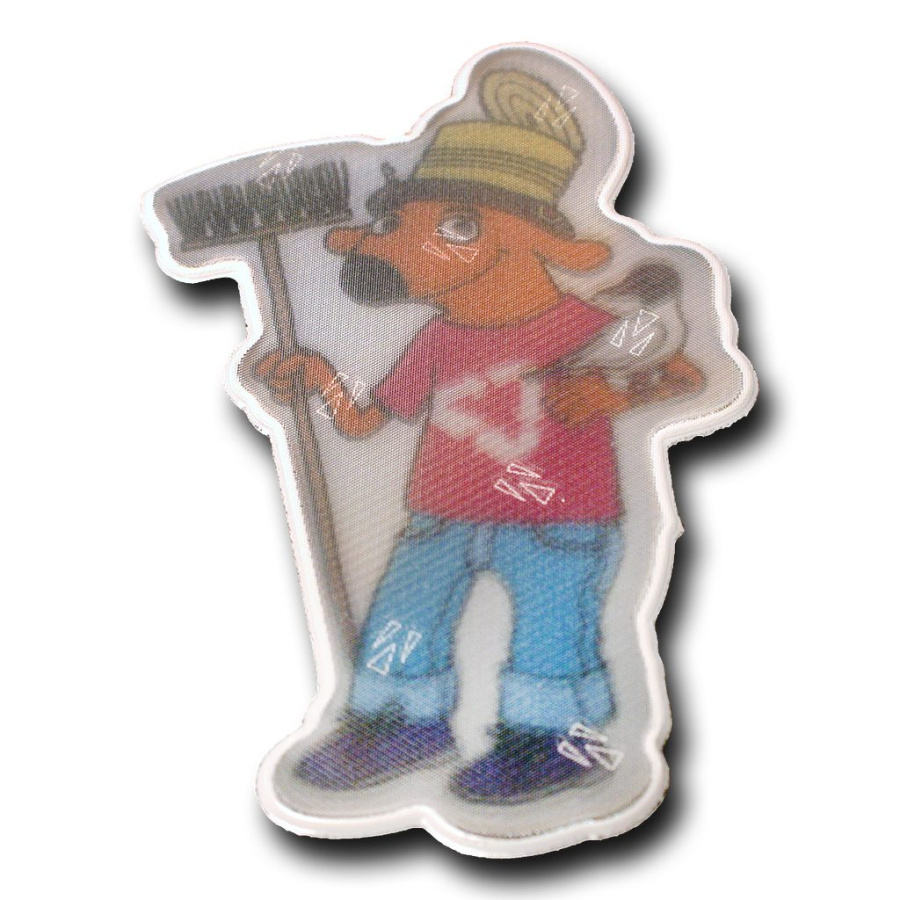 Reflexklistermärke – Fellow: Full product surface (size to confirm)
