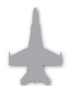 Heijastintarra – Jet flight: Full product surface (size to confirm)