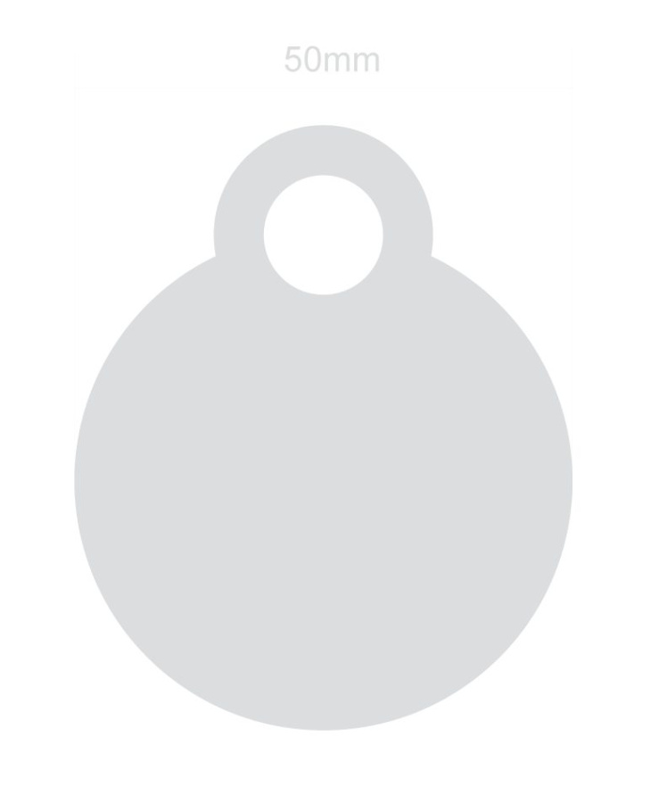 PVC-vaba helkur – Circle (PVC free): Kogu toote pind (mõõt kinnitamisel)