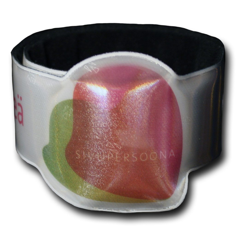 Slap wrap atšvaitas – Strawberry: Full product surface (size to confirm)