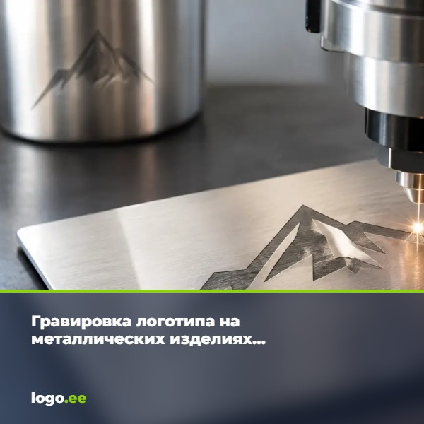 Гравировка логотипа на металлических изделиях для компаний
