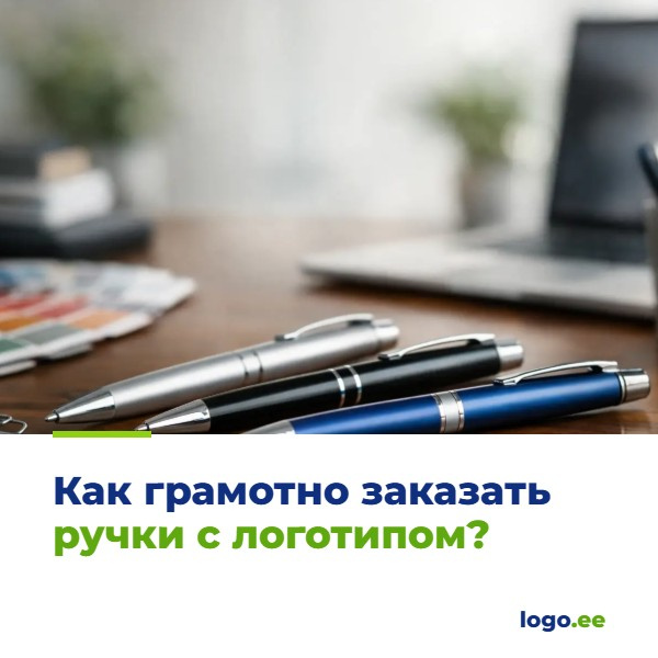 Как грамотно заказать ручки с логотипом?