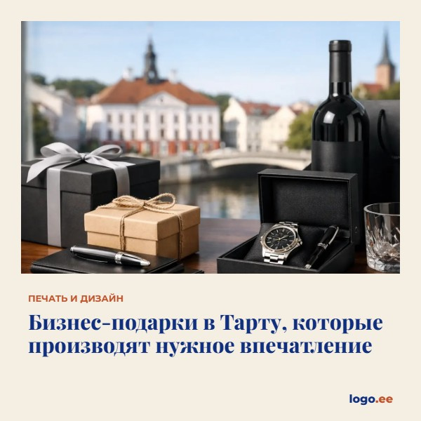 Бизнес-подарки в Тарту, которые производят нужное впечатление
