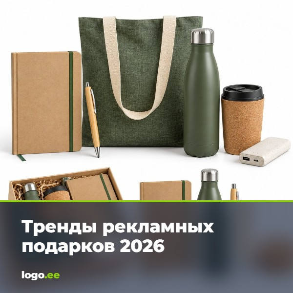 Тренды рекламных подарков 2026: ИИ, умный брендинг и польза
