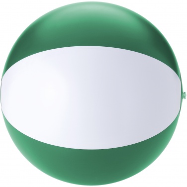 Лого трейд pекламные продукты фото: Непрозрачный пляжный мяч, зеленый