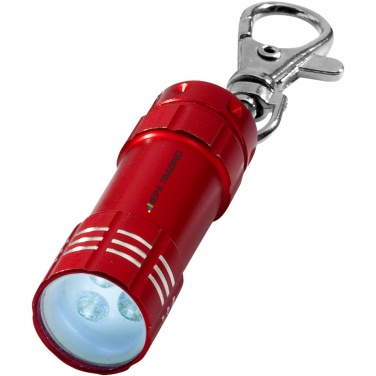 Лого трейд бизнес-подарки фото: Брелок-фонарик Astro, красный