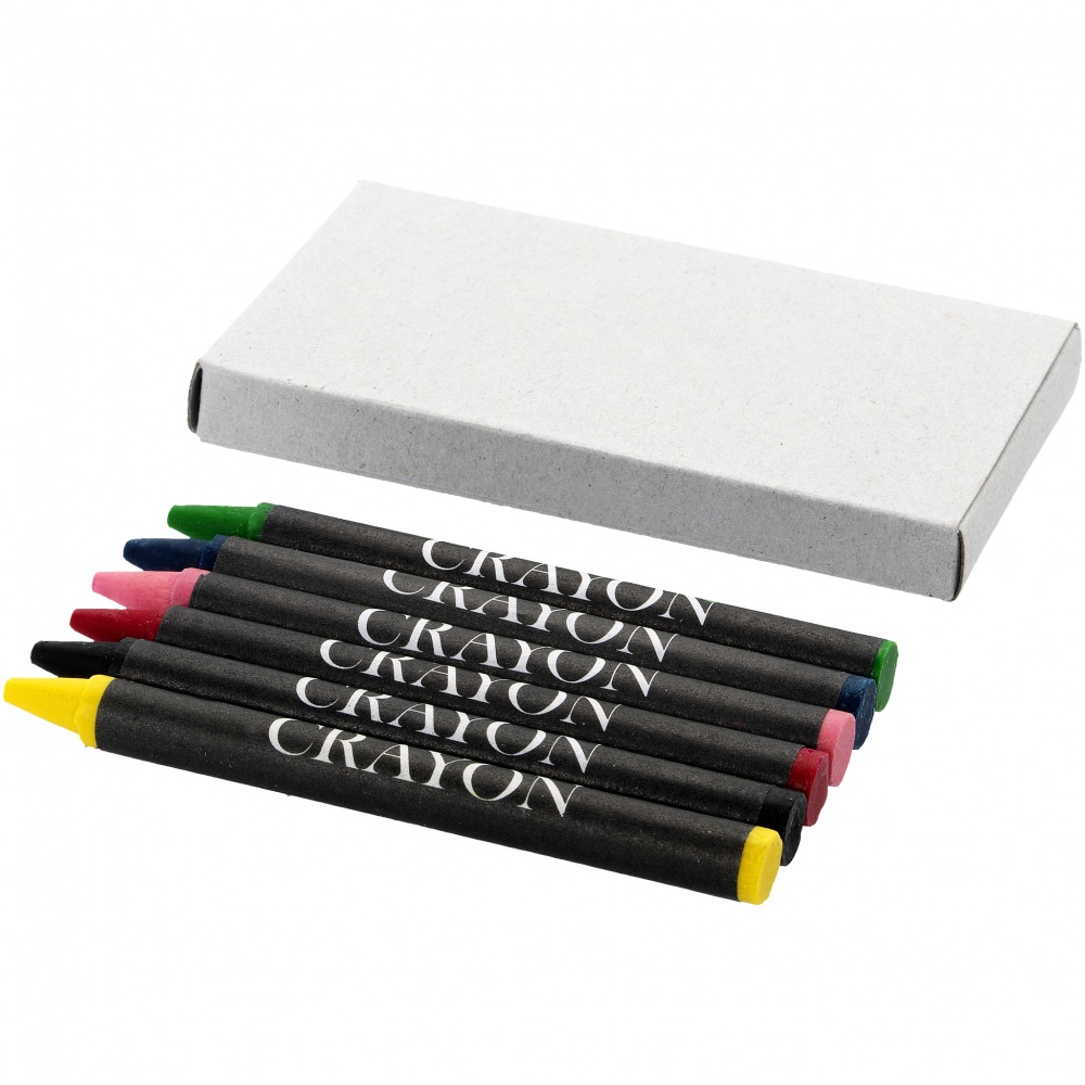 Лого трейд pекламные подарки фото: Набор из 6 восковых карандашей