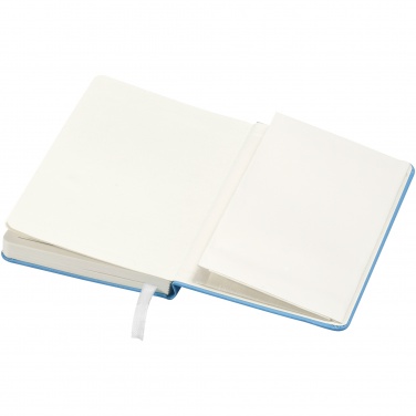 Лого трейд pекламные cувениры фото: Классический карманный блокнот, голубой