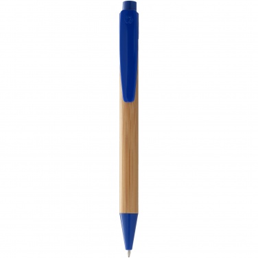 Логотрейд бизнес-подарки картинка: Шариковая ручка Borneo, синий