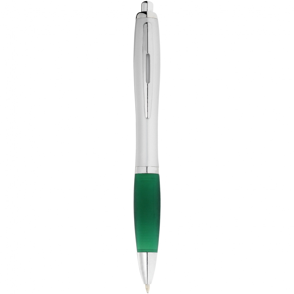 Логотрейд бизнес-подарки картинка: Шариковая ручка Nash, зеленый