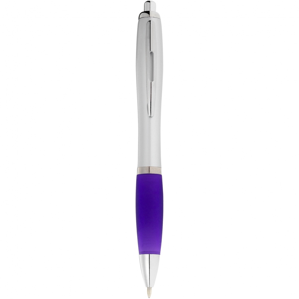 Лого трейд pекламные подарки фото: Шариковая ручка Nash, фиолетовый
