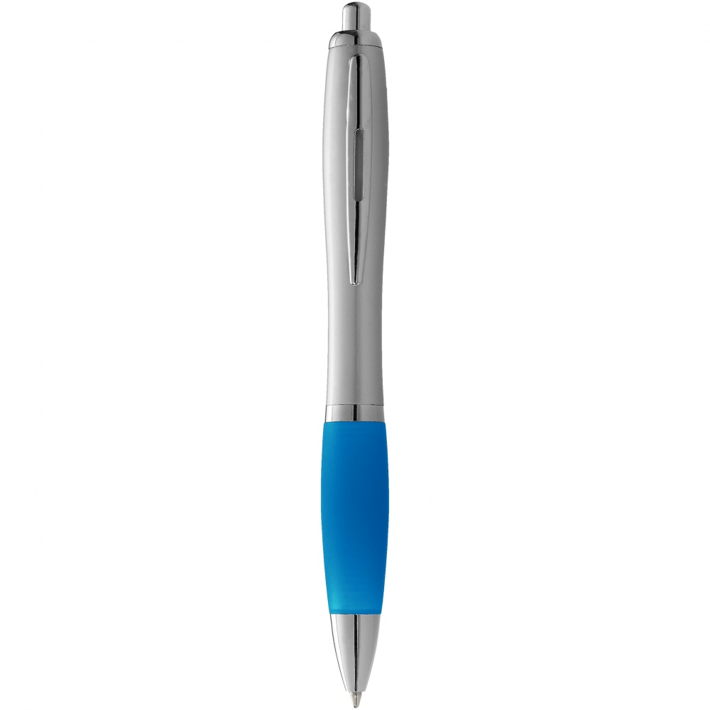 Логотрейд pекламные подарки картинка: Шариковая ручка Nash, синий