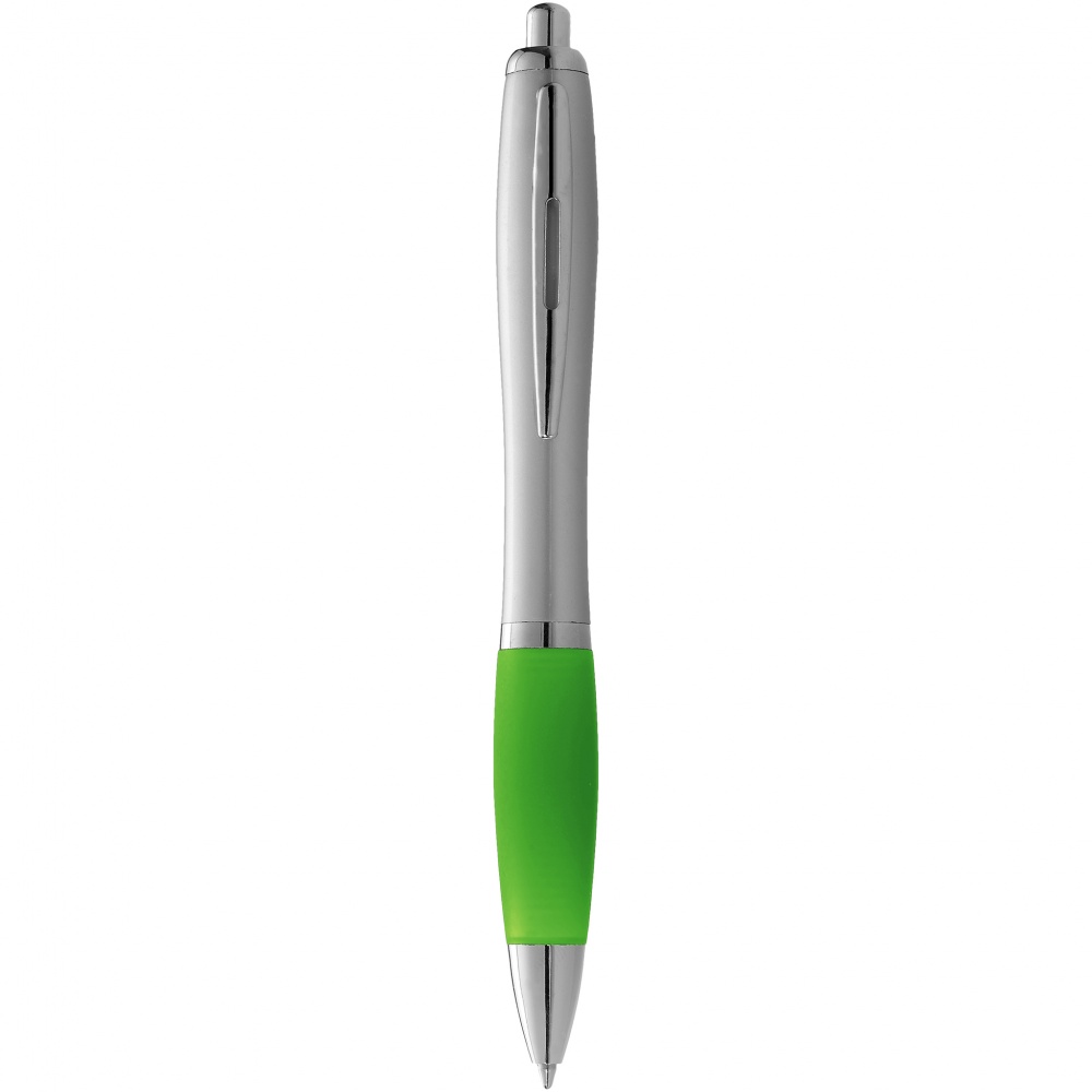 Логотрейд pекламные продукты картинка: Шариковая ручка Nash, зеленый