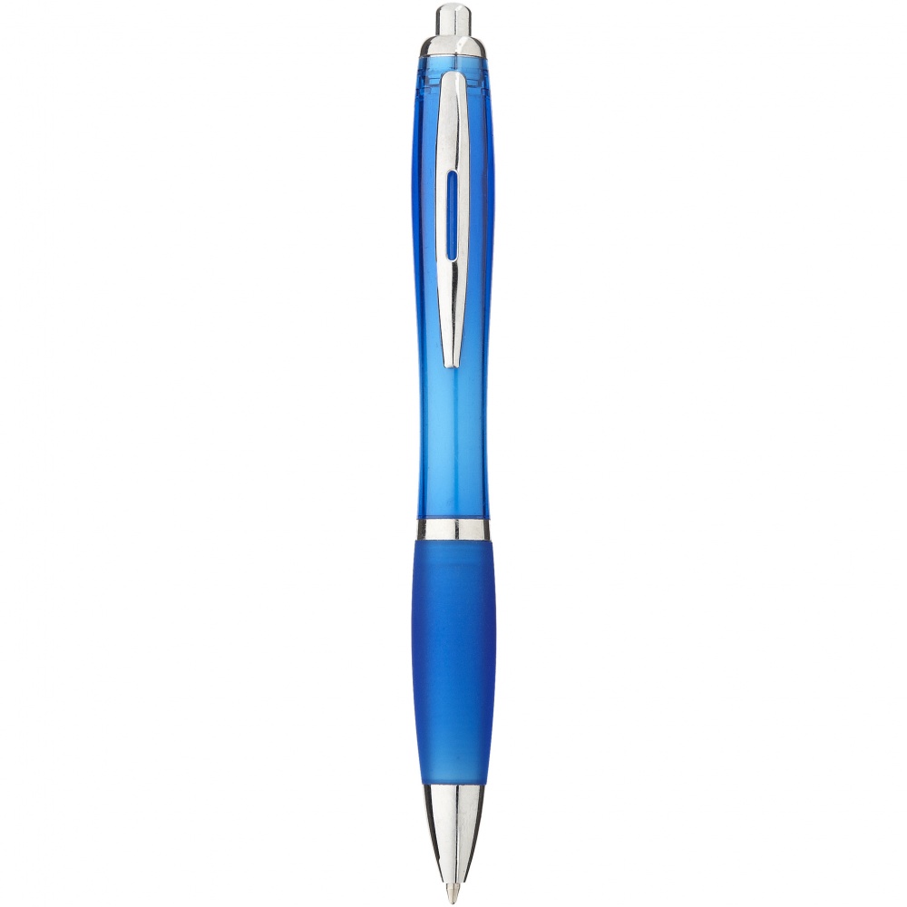 Лого трейд pекламные подарки фото: Шариковая ручка Nash, голубой