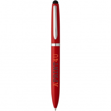 Лого трейд pекламные cувениры фото: Шариковая ручка-стилус Brayden, красный