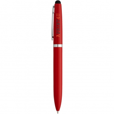 Лого трейд pекламные cувениры фото: Шариковая ручка-стилус Brayden, красный