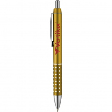 Логотрейд pекламные подарки картинка: Шариковая ручка Bling, желтый