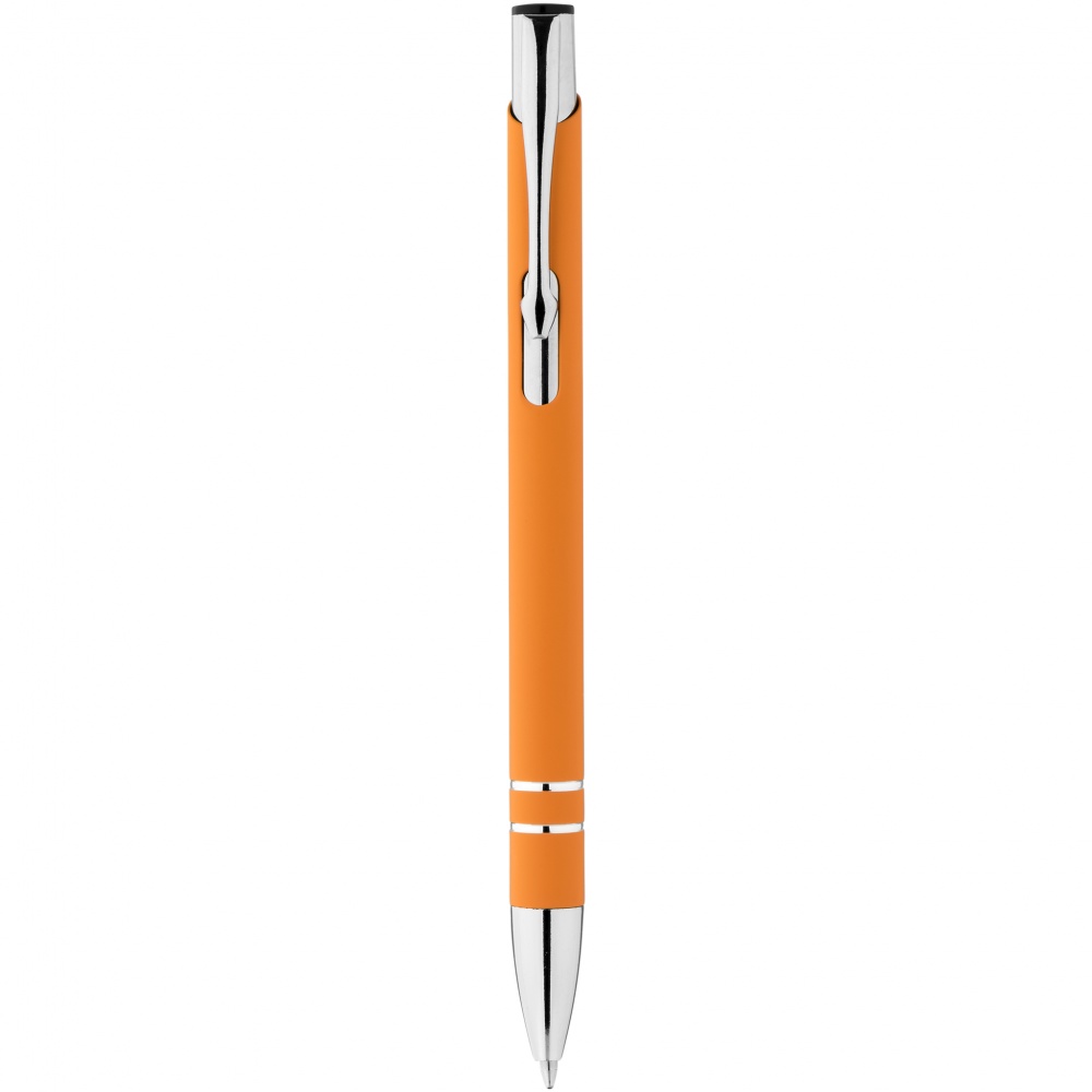 Логотрейд pекламные подарки картинка: Шариковая ручка Cork, оранжевый