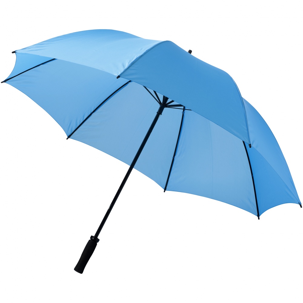 Лого трейд pекламные подарки фото: Зонтик-трость Yfke 30" с ручкой из ЭВА, голубой