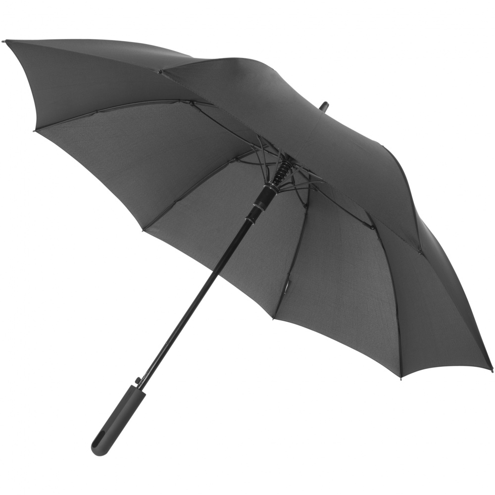 Логотрейд pекламные подарки картинка: Автоматический зонт Noon 23", черный