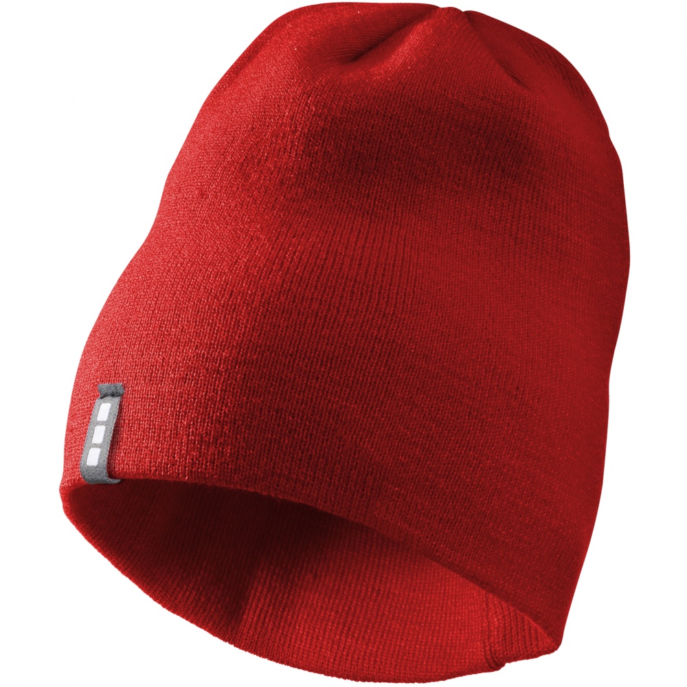 Лого трейд pекламные cувениры фото: Лыжная шапочка Level, красный