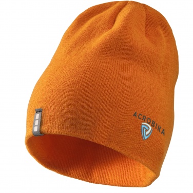Логотрейд pекламные подарки картинка: Лыжная шапочка Level, оранжевый