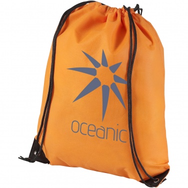 Лого трейд бизнес-подарки фото: Нетканый стильный рюкзак Evergreen, оранжевый