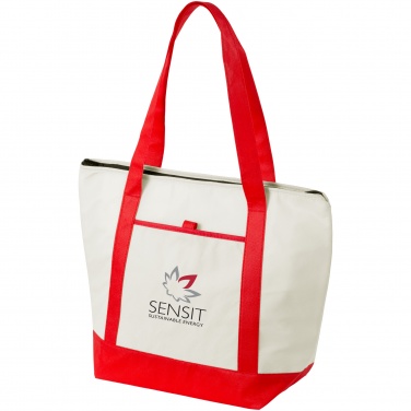 Лого трейд pекламные подарки фото: Нетканая сумка-холодильник Lighthouse, красная