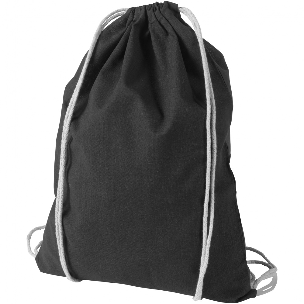 Лого трейд pекламные cувениры фото: Хлопоковый рюкзак Oregon, чёрный