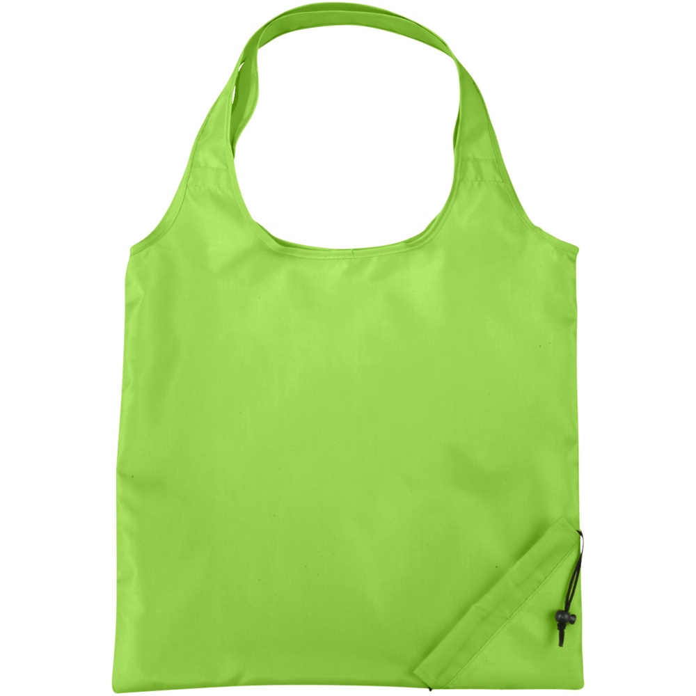 Логотрейд pекламные cувениры картинка: Складная сумка для покупок Bungalow, зеленый