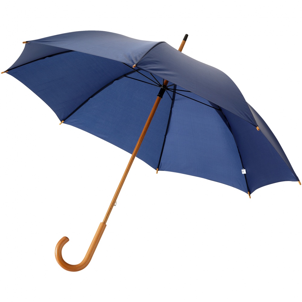 Логотрейд pекламные cувениры картинка: Классический зонт Jova 23", темно-синий