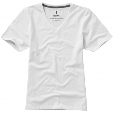 Логотрейд pекламные cувениры картинка: Женская футболка с короткими рукавами Kawartha, белый