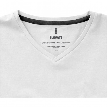Лого трейд pекламные cувениры фото: Женская футболка с короткими рукавами Kawartha, белый