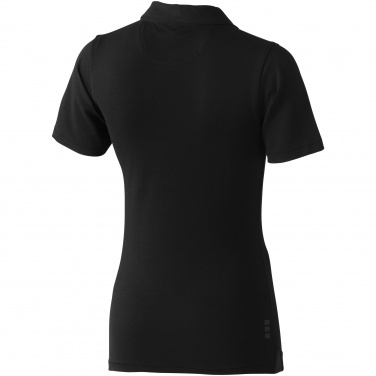 Лого трейд pекламные cувениры фото: Женская рубашка поло с короткими рукавами Markham