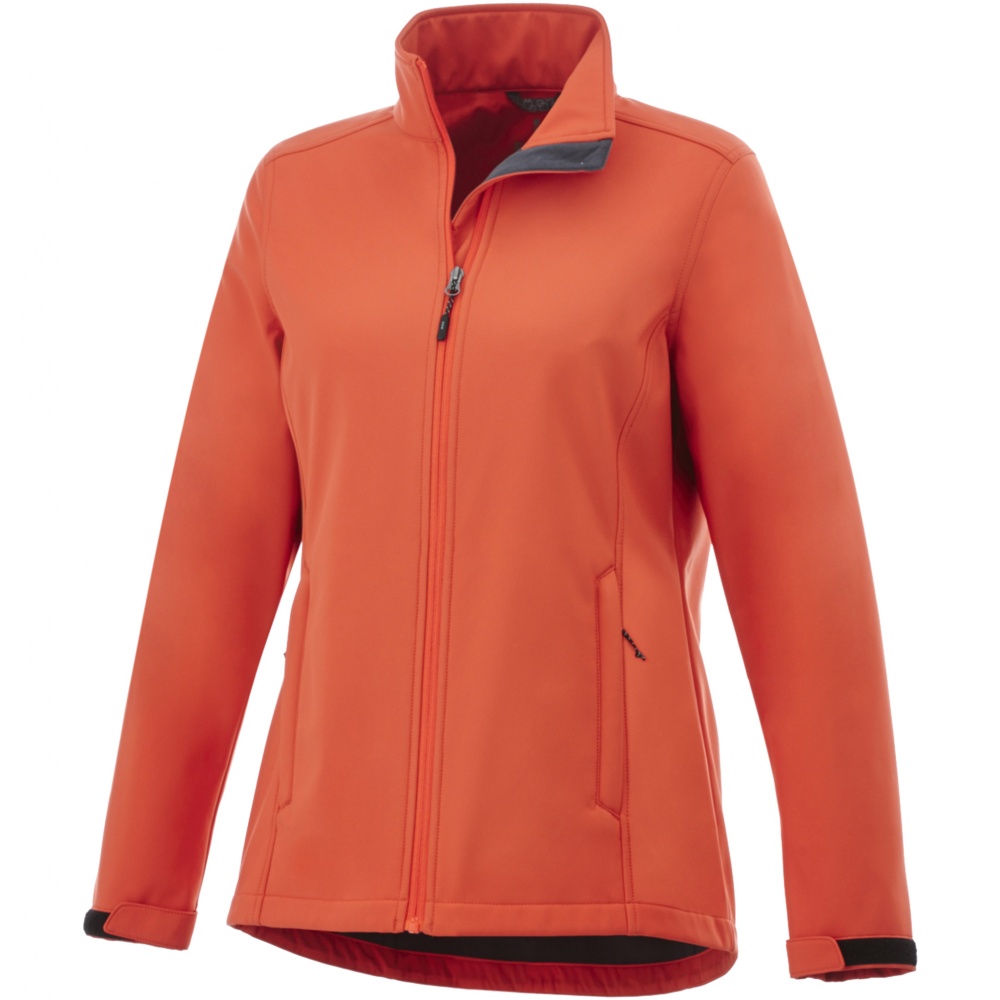 Лого трейд pекламные продукты фото: Женская куртка софтшел Maxson, оранжевый
