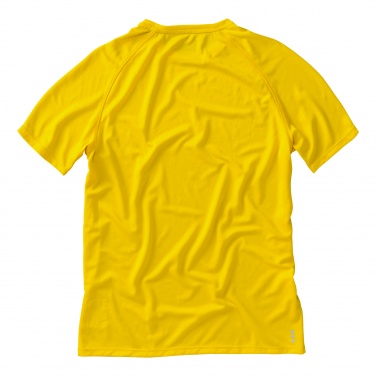 Лого трейд бизнес-подарки фото: Футболка с короткими рукавами Niagara, желтый