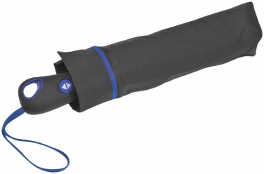 Логотрейд бизнес-подарки картинка: Автоматический зонт, чёрный/синий