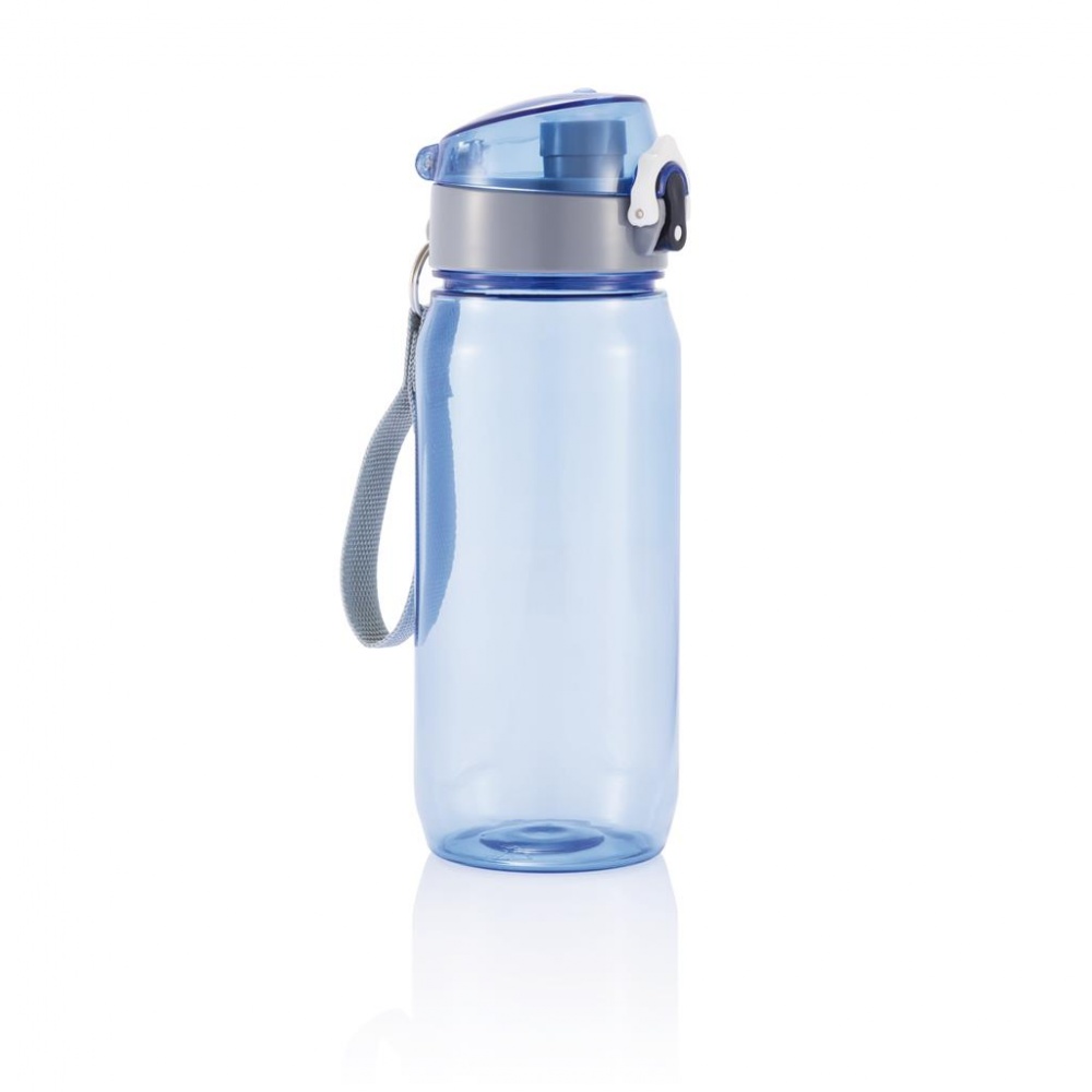 Лого трейд бизнес-подарки фото: Бутылка для воды Tritan, 600 мл, синий