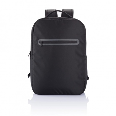 Логотрейд pекламные подарки картинка: Рюкзак для ноутбука London, без ПВХ, черный