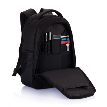 Лого трейд pекламные подарки фото: Рюкзак для ноутбука Boardroom без ПВХ, черный