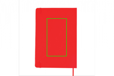 Лого трейд бизнес-подарки фото: A5 märkmik & LED järjehoidja, punane