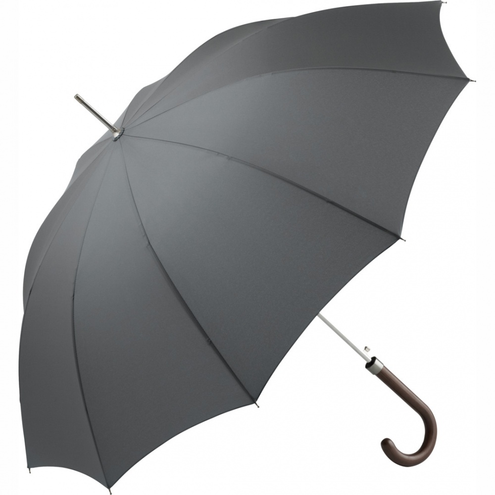 Логотрейд бизнес-подарки картинка: Высококачественный зонт AC FARE®-Classic 1130, серый