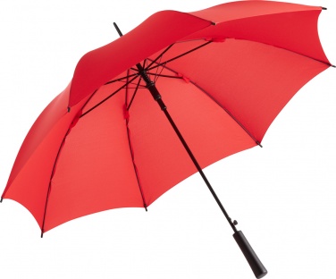 Лого трейд бизнес-подарки фото: Automaatne tuulekindel vihmavari, punane