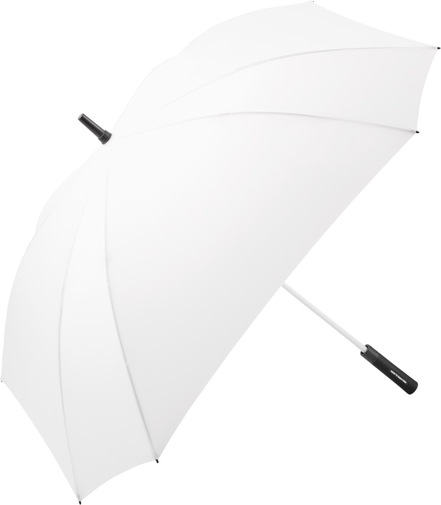 Лого трейд бизнес-подарки фото: Квадратный зонт AC Jumbo® XL, белый