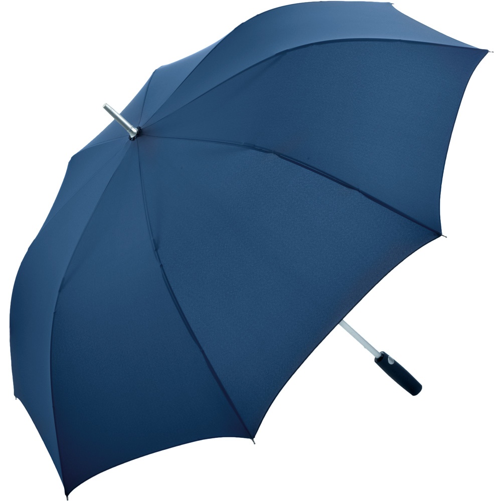 Логотрейд pекламные подарки картинка: Большой гольф зонтик антишторм FARE®-AC 7580, темно-синий