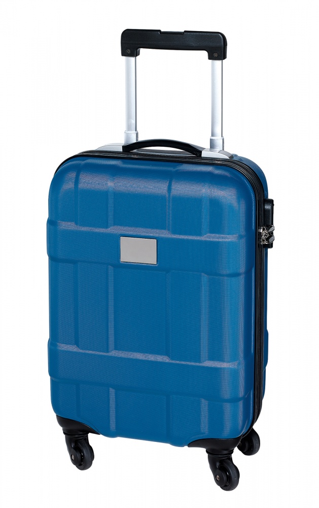 Логотрейд бизнес-подарки картинка: Käsipagasi mõõdus reisikohver Monza ABS, sinine